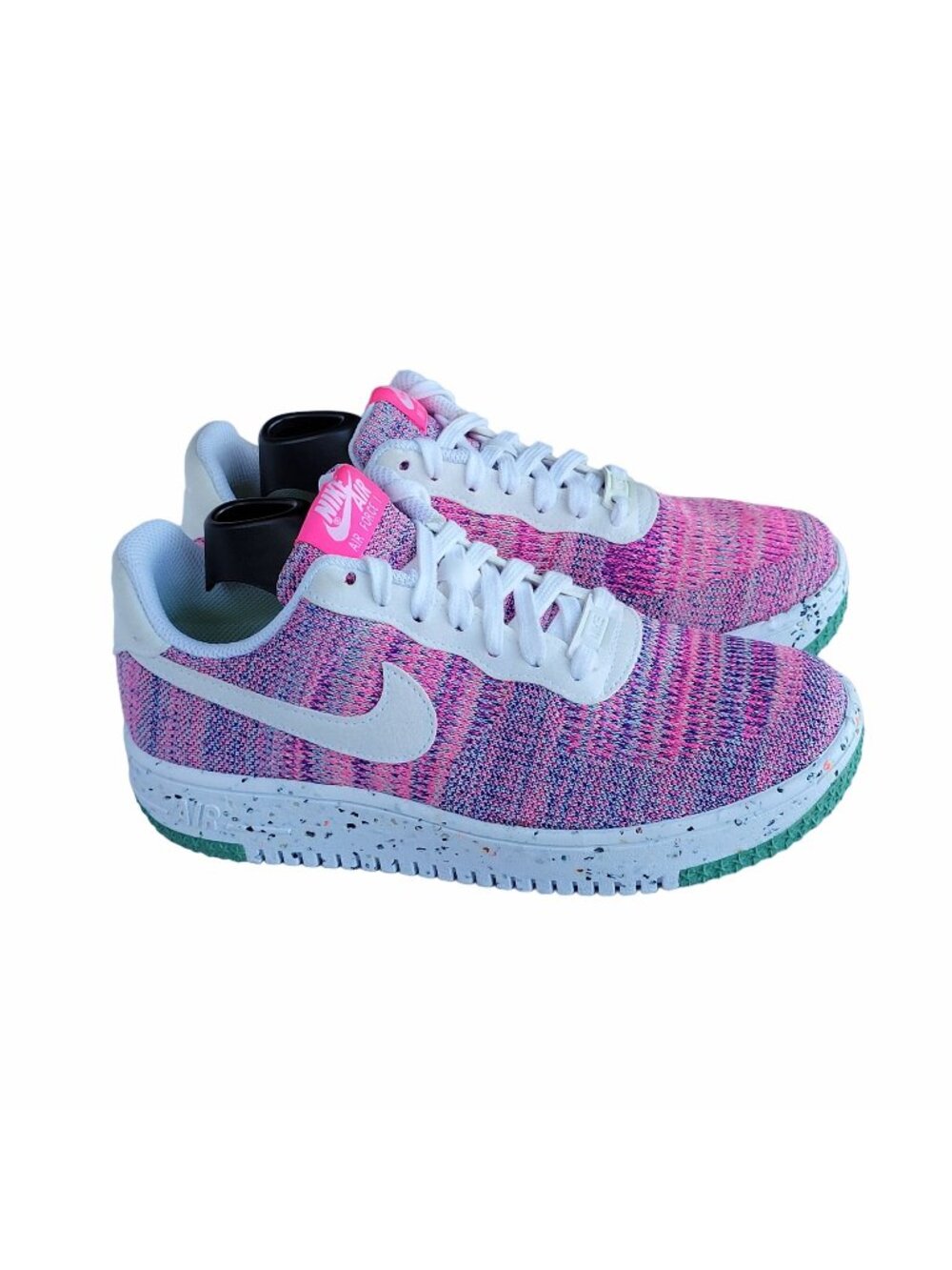 ⭐Rare Nike AF 1 Crater Flyknit 6 Mens Shoes Fuchsia Pink Sneaker 2020 DC7273-500
